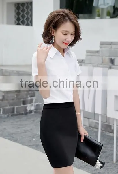 New Design Factory Price Multi Colour Chantilly Official Shirt for Ladies photo-6