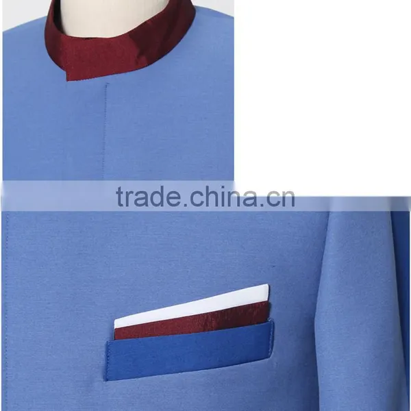 Tops Staff Design Bellboy Uniform for Hotel Housekeeping Manager Unifrom photo-2