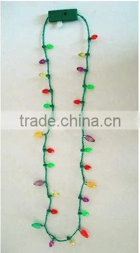Festival Jewelry Christmas LED Flashing Necklace photo-2