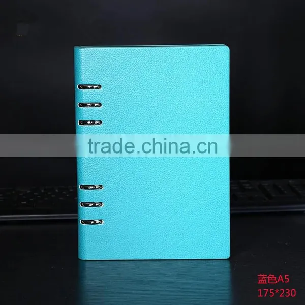 Wholesale Customized A5 PU Leather Notebook Office School Notebook photo-4