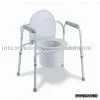 Steel Commode Wheelchair (commode Chair. Toilet Chair)