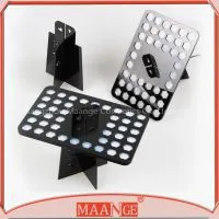 MAANGE Heart-shaped High End Black Makeup Brush Show Shelf photo-3
