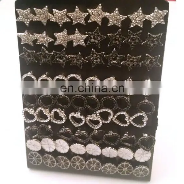 Stand Packing Mini Star Heart Girls Stud Earring photo-5
