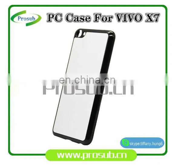 2d Sublimation PC Plastic Blank Smartphone Case Cover for Prosub-VIVO X7 photo-3