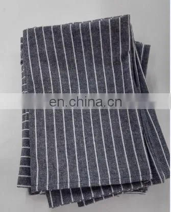 High Quality Linen/cotton Color Weaved Frayed Hem Tea Towels in Stripes in Small Quantities photo-2