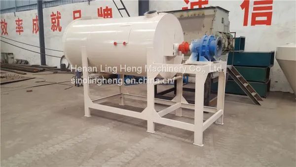 Horizontal Single Shaft Screw Mortar Mixer Dry Powder Mortar Blender