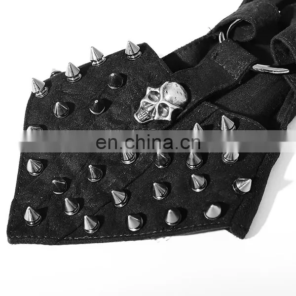 Gothic Style Woven Armor Glove With Spikes photo-2