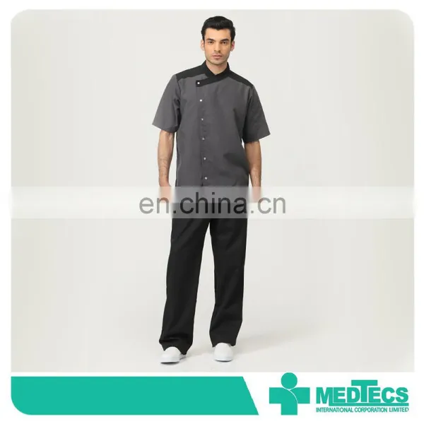 Stain Resistant Fabric Receptionist Uniforms Mens Formal Trousers photo-2