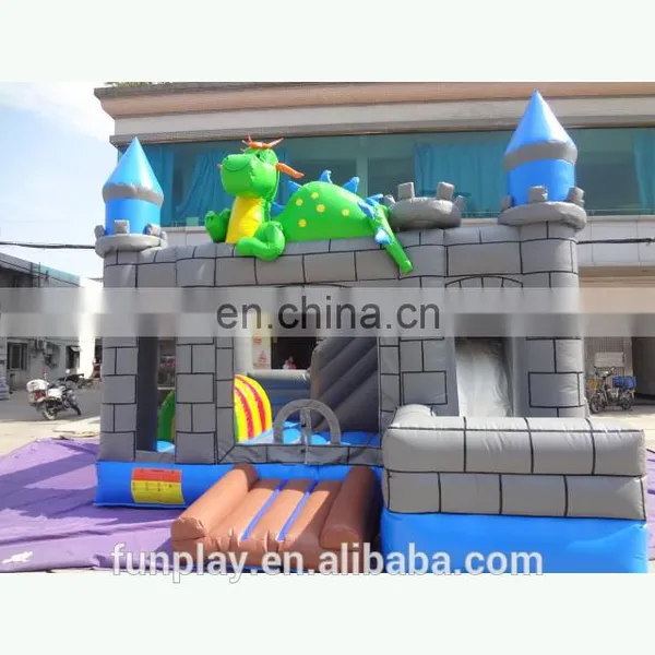 HI 0.55mm PVC Jumping Castle Inflatable Castle House for Kid or Adult for Sale photo-4