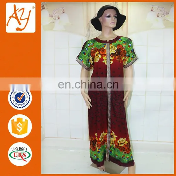 2016 Indonesia Front Silver Kaftan Jalabiya Dress