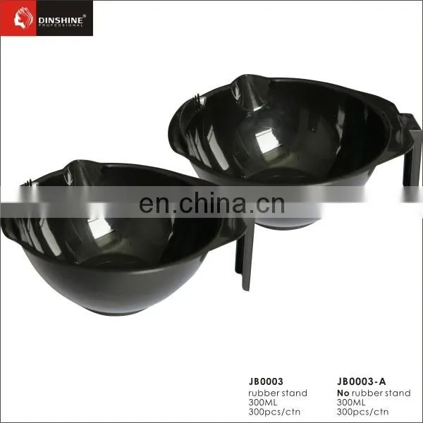 Hot Sale Hair Salon Equipment Plastic Hair Tint Bowl With Rubber Stand photo-5