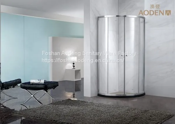 Wholesale High End OEM Simple Clear Glass Shower Room