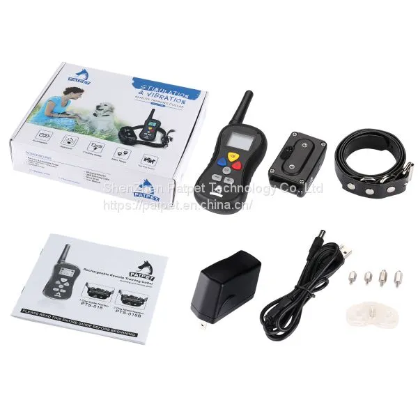 Patpet Anti Bark Shocker Waterproof Remote Electric Dog Collar photo-5
