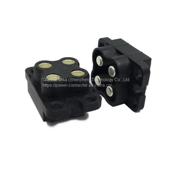 MSD 150A 4 Position Heavy Duty Power Connectors and Tyco and ELCON QuadPower Drawer Connector photo-2