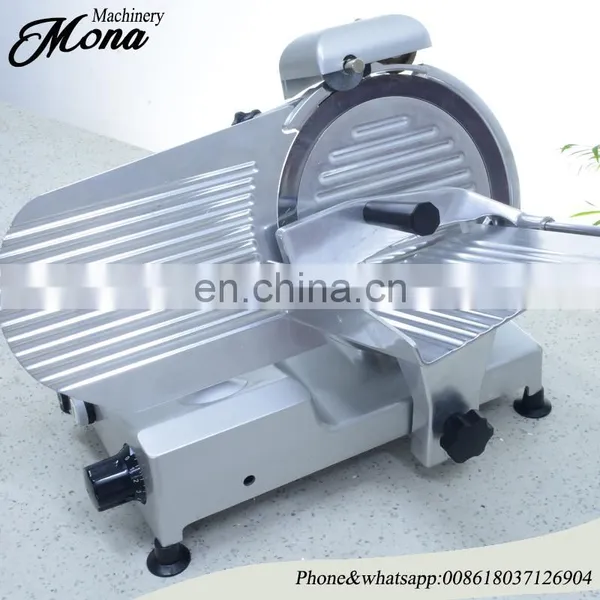 Best Selling Commercial Stainless Steel Full Automatic Bacon Slicer/cutting Frozen Meat Machine for Sale photo-4