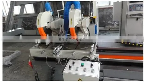 Double-head Mitre Saw Machine for PVC Profile/Machine UPVC Windows photo-6
