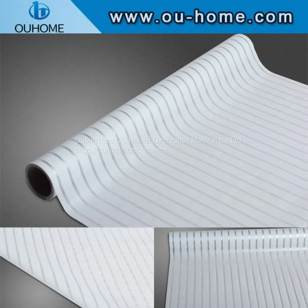 BT802 Office Stripe Decoration Privacy Window Film photo-2