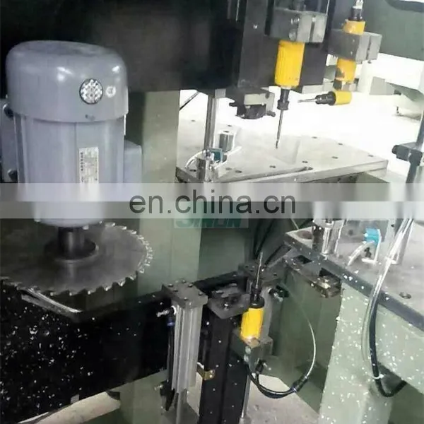 2 Axes Upvc Corner Cnc Cleaning Window Machine photo-5