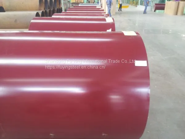 Color Coated Galvanized Steel Coil /PPGI 0.25x914mm photo-2