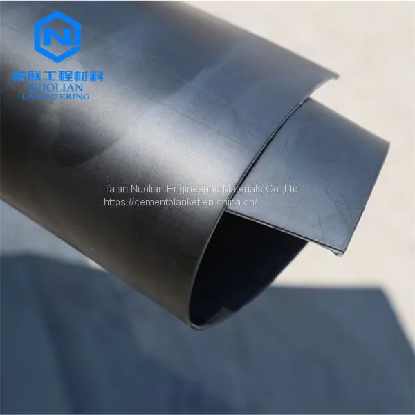 Geomembrane Smooth and Textured Geomembrane Thickness 0.3~3mm Landfill Lake Wetland River Pond Liner photo-3