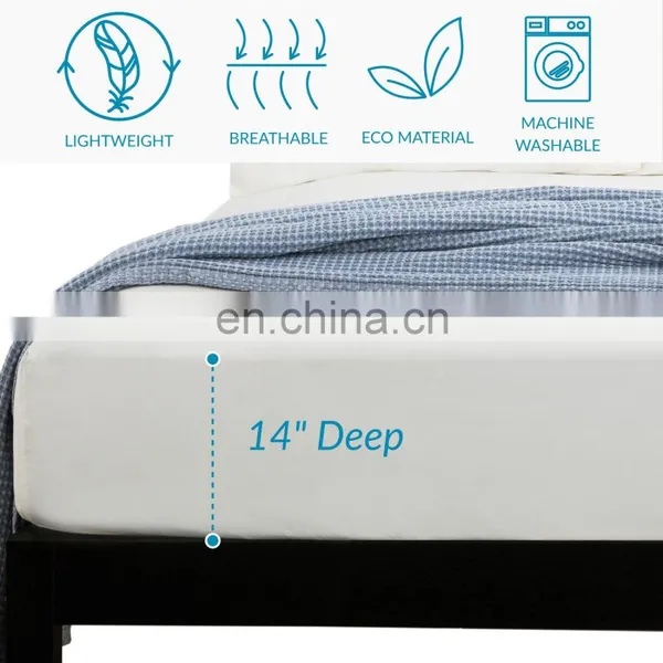 Naturelife High Quality Eco Material White Durable Embossed Bed Sheet For Adults photo-3