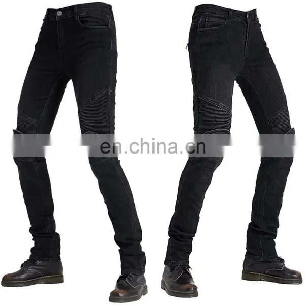 DiZNEW Bulk Wholesales Men's Super Biker Jeans Ripped Stretch Jeans Pants photo-2