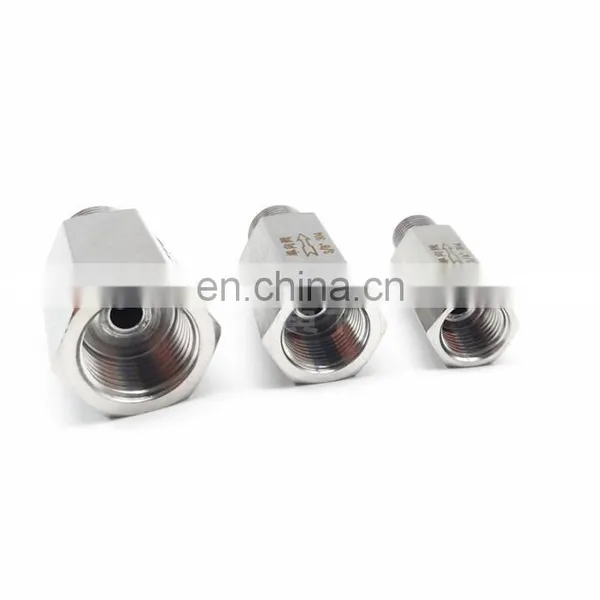 304 Stainless Steel Inner and Outer Wire Check Valve 1/4 Grinding in and Out Check Valve photo-2