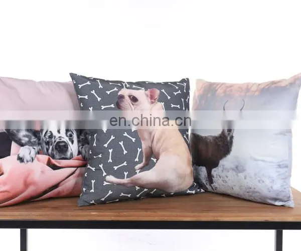 Ins Sofa Cushion Cute Fox Dog Animal Square Decorative Throw Pillows Case Cushion Covers photo-6