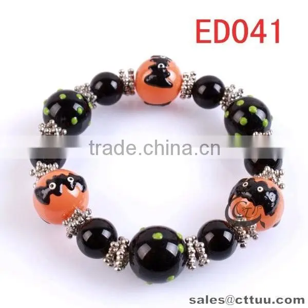 Most Popular Colored Enamel Bracelet With High Tenacity Elastic photo-4
