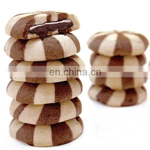 Easy Operating Double Filling Encrusting Machine for Chocolate Filled Shortbread Cookies Machine photo-5