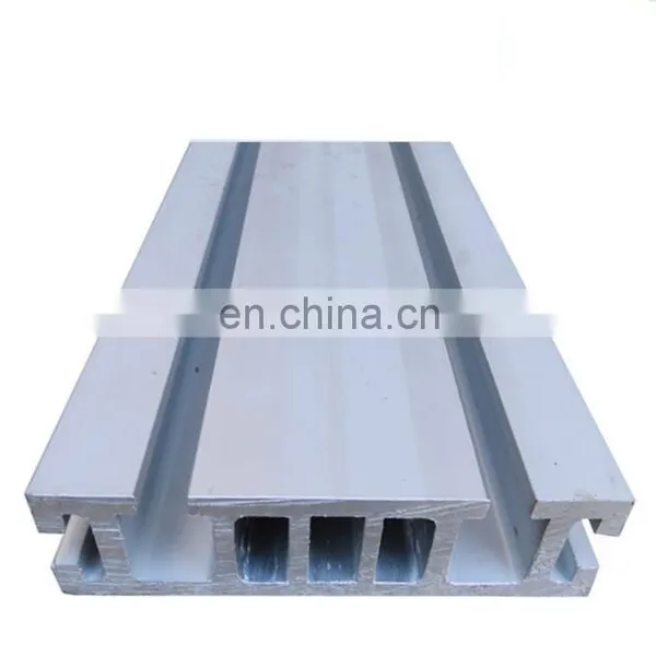 Extruded Metal Slide Parts Aluminium Double U Profile photo-2