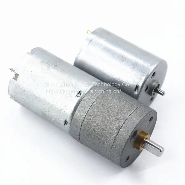 25mm dc Gear Motor 6v 12v 370 dc Brush Motor With 25mm Metal Gearbox photo-5