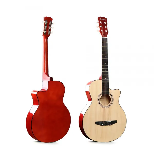 Cowboy38C Acoustic Guitar 38 Inch Factory Guitar Cheap Price for Guitar Beginners photo-5