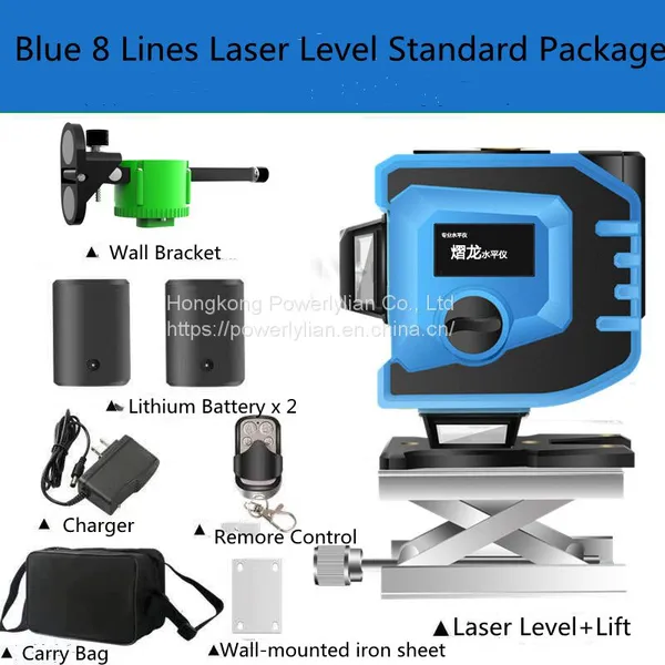 Laser Level Green Beam Laser Cross 12 Line Self Leveling 3D Auto Rotary Construction Line Laser photo-5