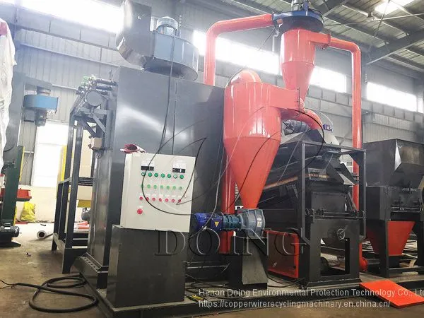 High Separating Rate Copper Cable Granulator Machine photo-5