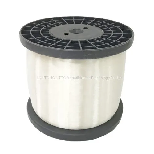 100D 150D 200D Polyester Monofilament Yarn for 3D Spacer Fabrics photo-5