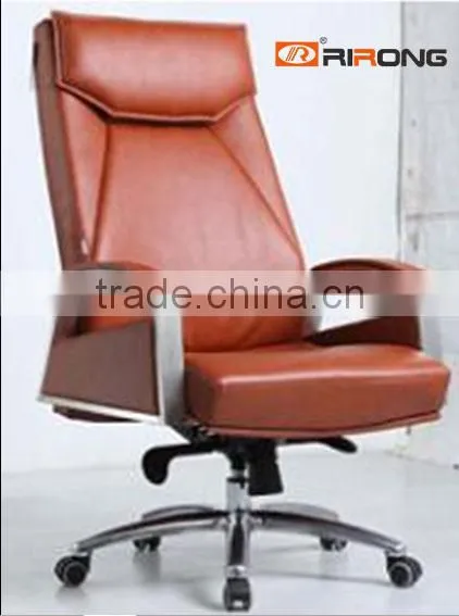 Brown Color Leather Office Executive Chair photo-2