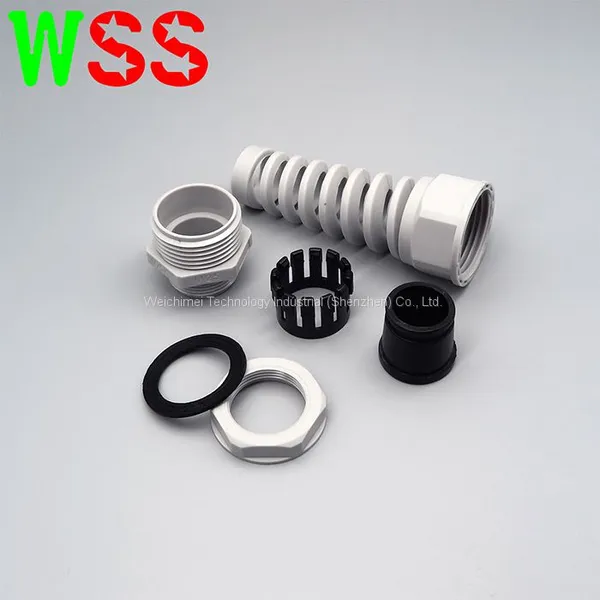 China Factory Plastic Strain Relief Cable Gland IP68 M12 M16 M20 M25 PG photo-3