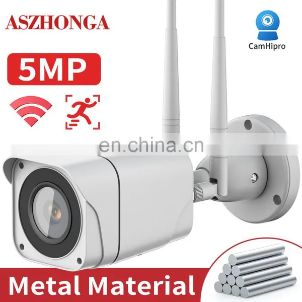 5MP Wireless Wifi Security IP Camera CCTV Night Vision Outdoor Home Surveillance Cam Two-way Audio IR Night Vision CamHipro photo-2