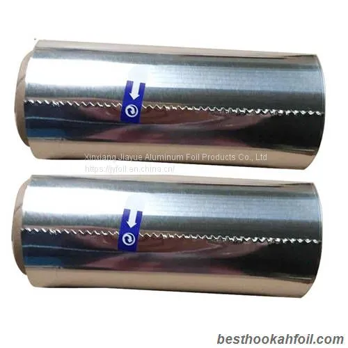 Various Good Quality Popular Square Price Packing Foil Roll Aluminum Hookah Foil Shiny Side photo-2