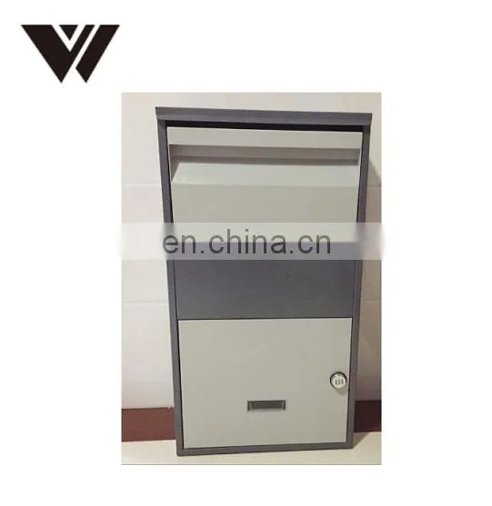 Home Outdoor Package Stainless Steel Metal Large Smart Parcel Delivery Drop Post Mail Letter Box photo-3