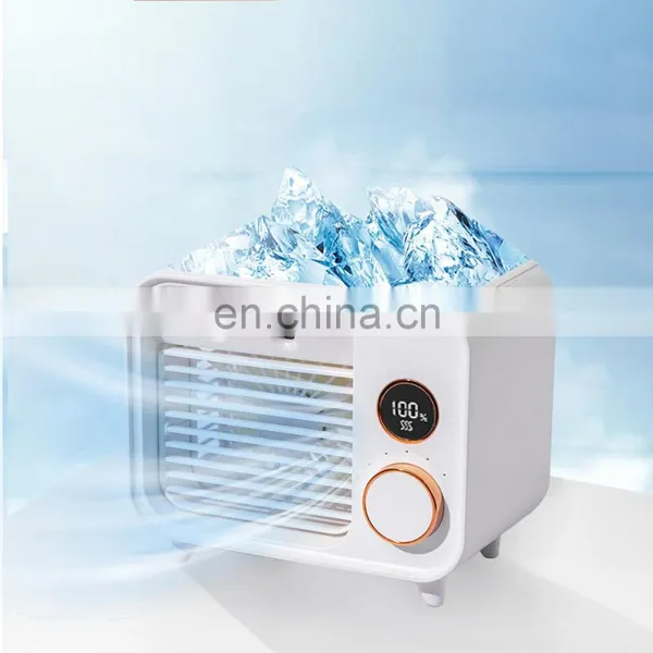 New Arrival 2021 Best Portable Mini Air Cooler Fan,Small Water Desktop Cooler Fan,Wireless Air Conditioner Cooling Fan