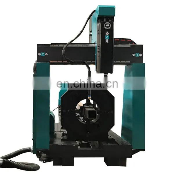 5 Axis Large Pipe Big Size Metal Tube Fiber Laser Cutting Machine photo-3