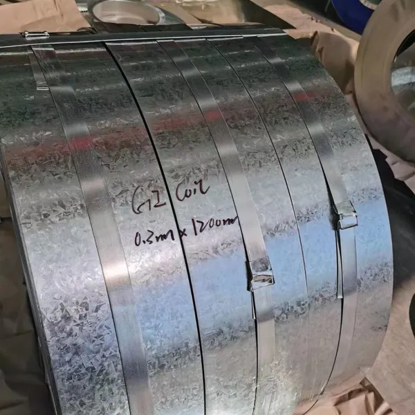 G550 Z100 Hot Dipped Galvanized Steel Strip GI Hoop Iron