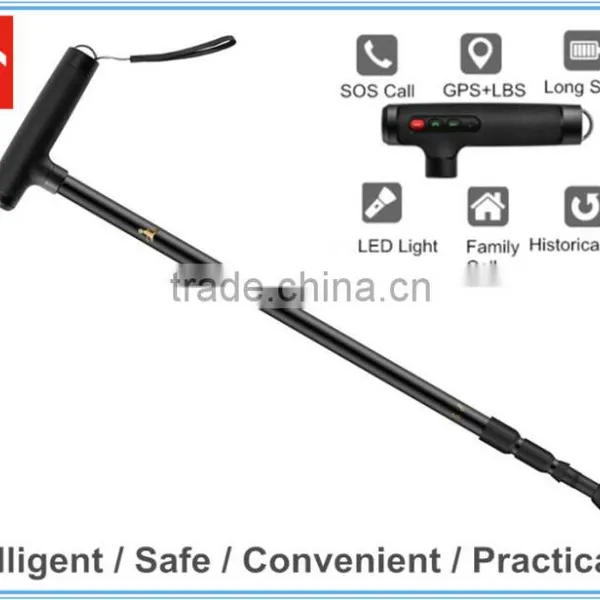 Durable Trekking Pole With GPS Function