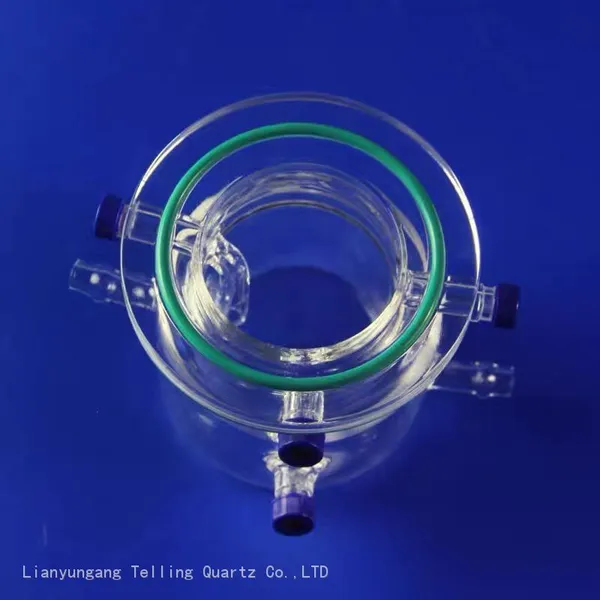 Manufacturers Direct Quartz Photocatalytic Reactor Custom Quartz Instrument photo-3