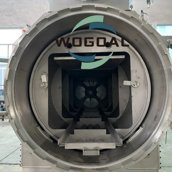 Rotary Water Immersion Retort Industrial Horizontal Autoclave Sterilization Machine photo-3
