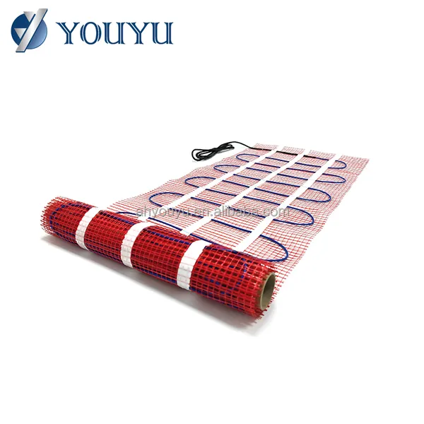 Radiant Underfloor Under Tile Double-Core Foil Electric Heating Mat for Laminate photo-5