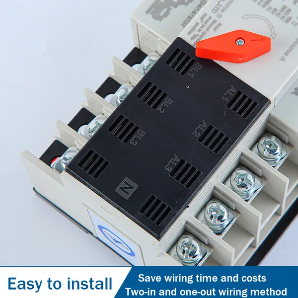 Automatic Transfer Switch 1-125A Changeover Switch for Ganerator photo-4