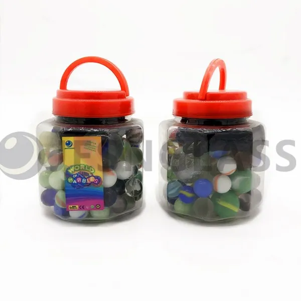 Hot Sale Glass Marbles for Children‘s Toy in Various Styles, Children's Gift ,educational Toy,PET Package photo-3